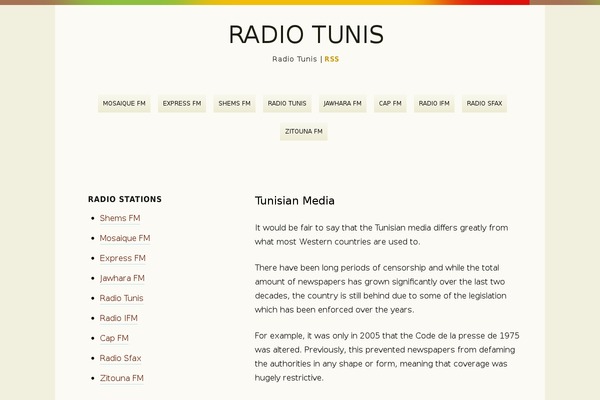 radiotunis.com site used Rockers