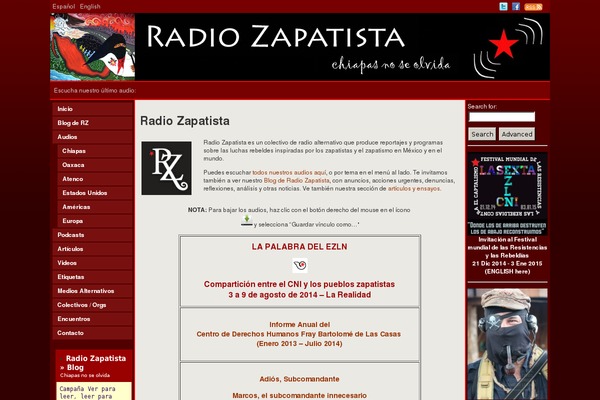 Site using Podcasting Plugin by TSG plugin