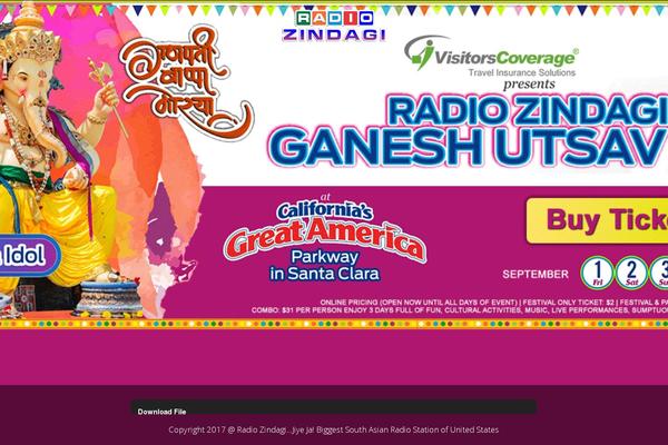 radiozindagi.com site used Radio-zindagi