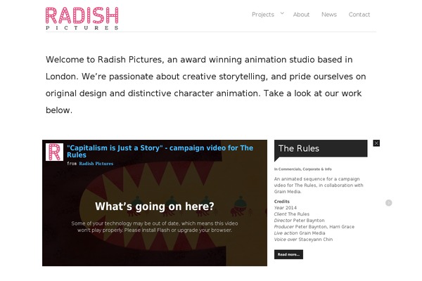 radish-pictures.com site used Aware