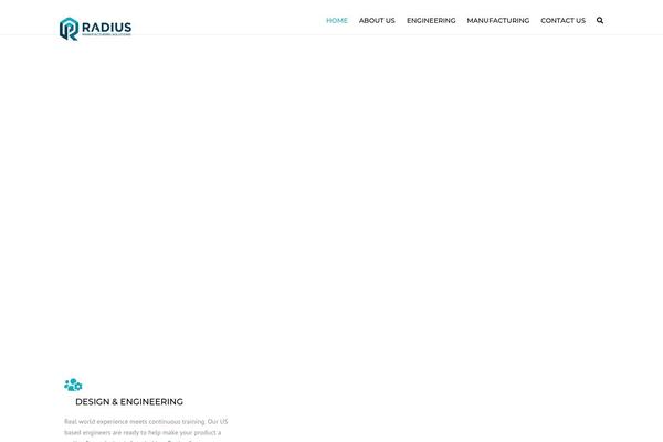 Industrial theme site design template sample