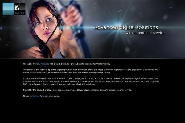radius60.com site used Pixelogic