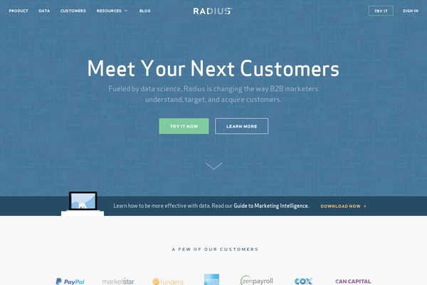 radiusintel.com site used Radfactored