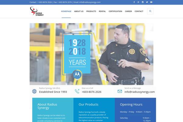 Site using Cmsmasters-mega-menu plugin