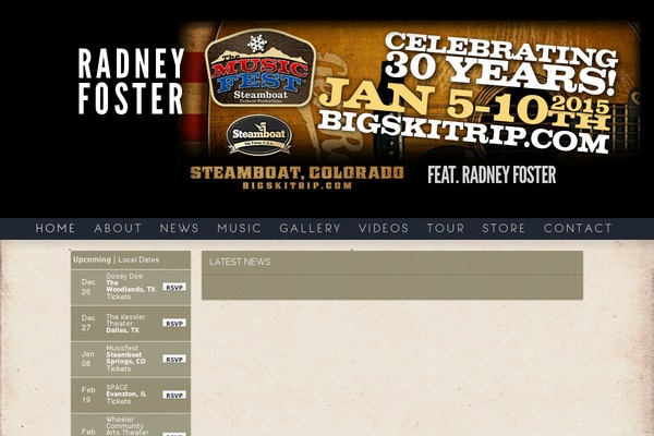 Soundcheck theme site design template sample