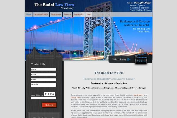 radollaw.com site used Papa