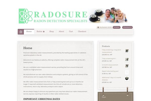 Artificer theme site design template sample