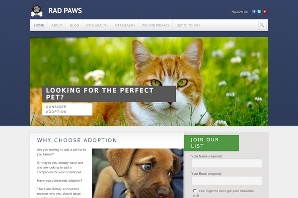 Animal_care_theme theme site design template sample
