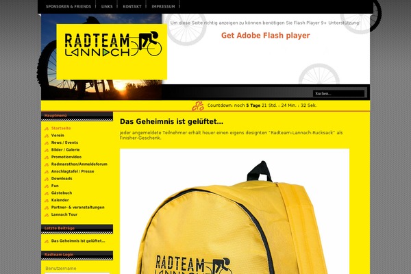 Site using Gwolle Guestbook plugin