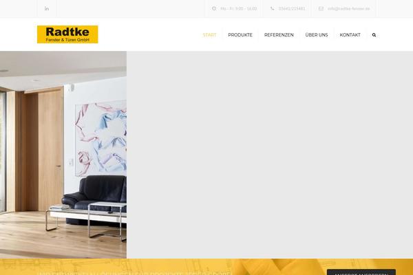 radtke-fenster.de site used Constructo