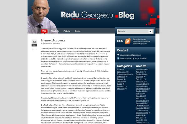 Site using Flickr Badges Widget plugin