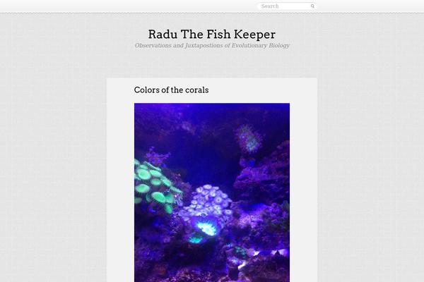 raduhimself.com site used Pink Touch 2