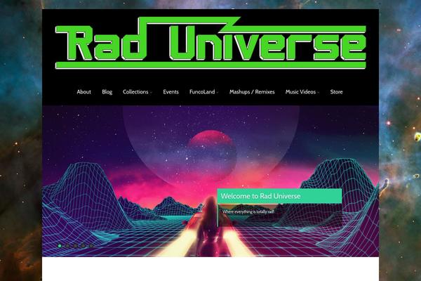 Asteria theme site design template sample