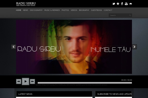 Site using Facebook Popup Like Box plugin