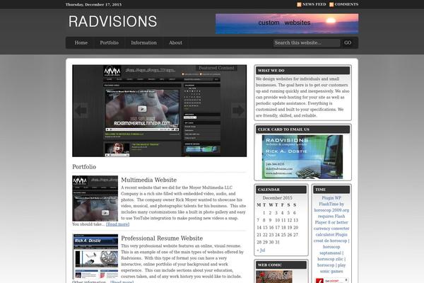 radvisions.com site used Streamline_20