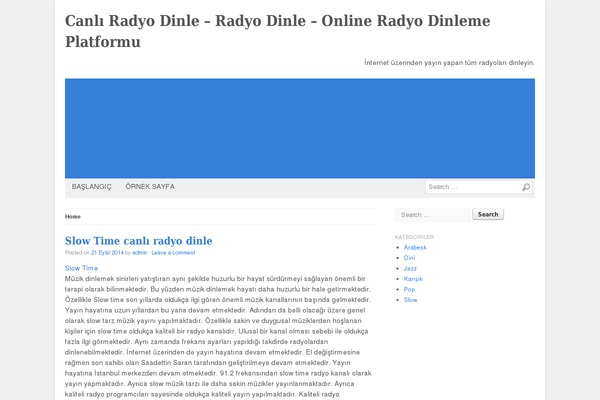 Basically theme site design template sample