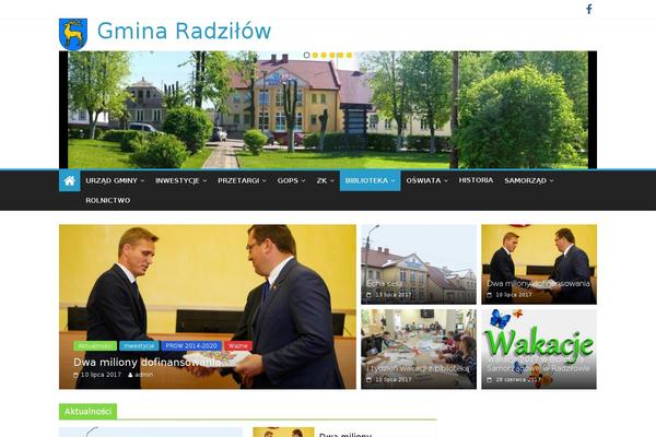 Site using Codenovo Portfolio plugin