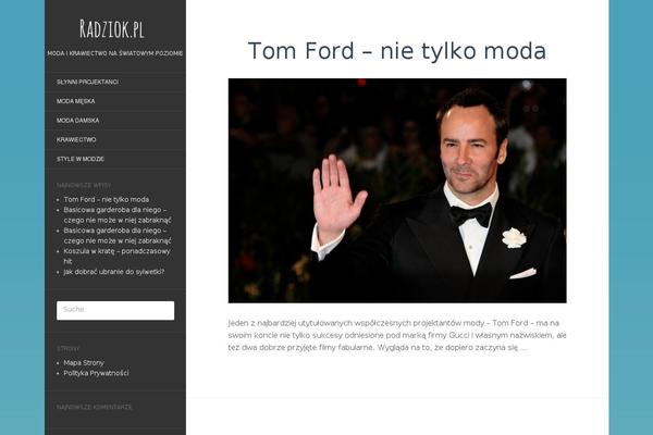 Flat theme site design template sample