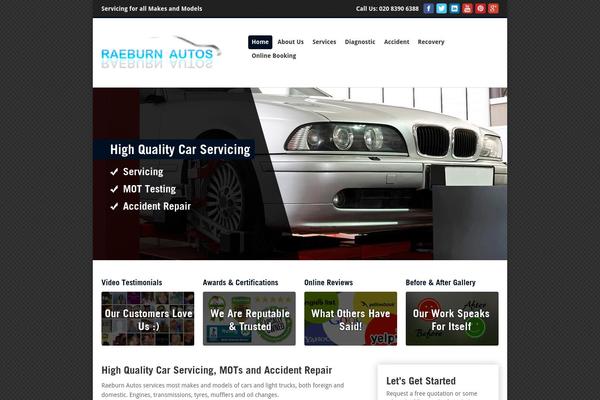 Local Business theme site design template sample