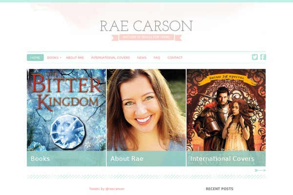 Chamomile theme site design template sample