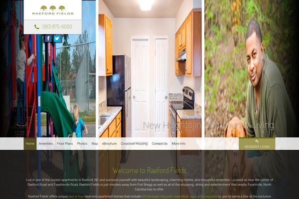 raefordfields.com site used Di_theme