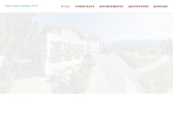 Haven theme site design template sample