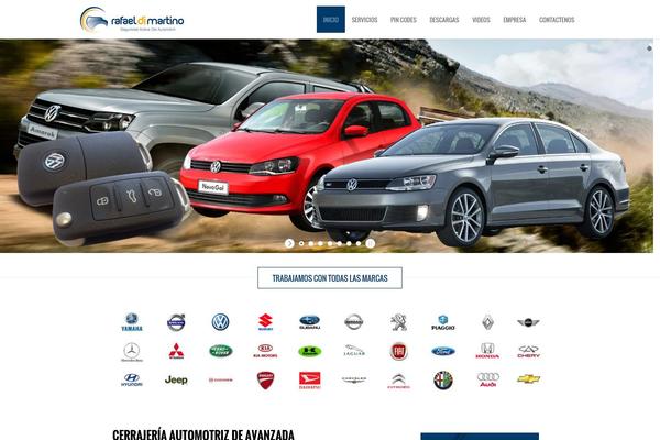 Autoser theme site design template sample