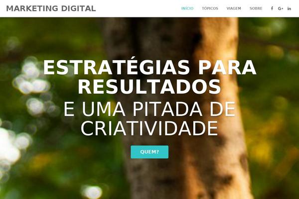Corsa theme site design template sample