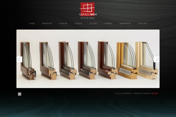 rafaelwin.sk site used Slider Responsive Theme