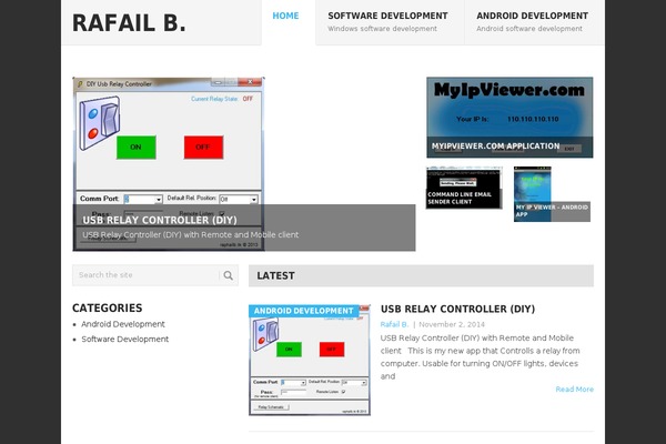 Point theme site design template sample