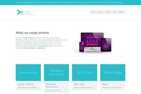 Metrolium theme site design template sample