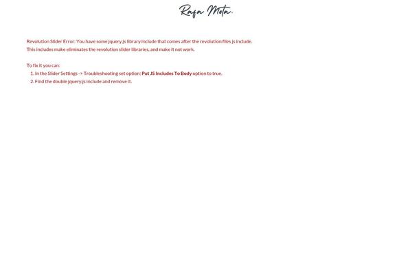 Site using Js_composer_salient plugin