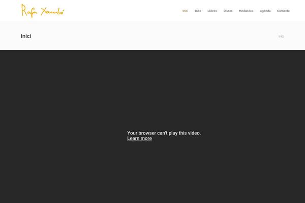 Site using Portfolio Gallery plugin
