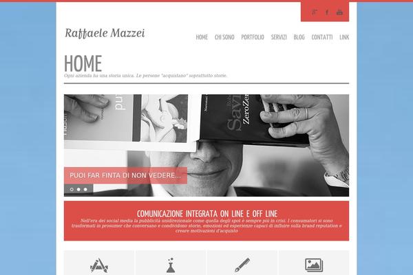 Zig Zag theme site design template sample