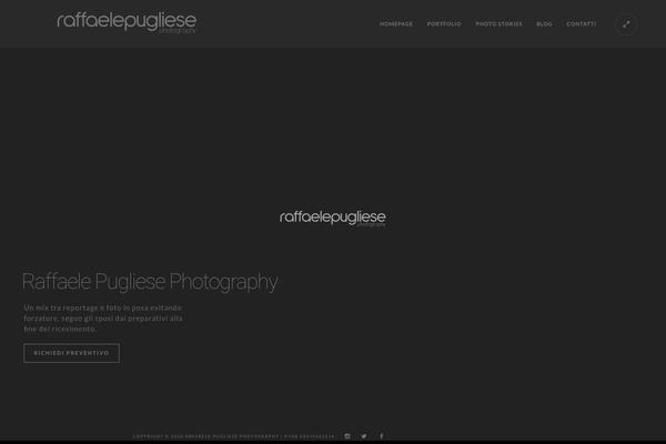 Kinetika theme site design template sample