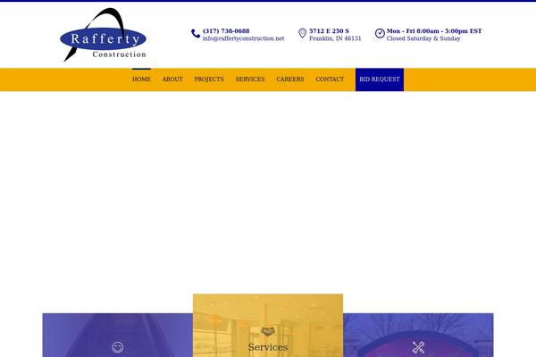 raffertyconstruction.net site used Buildingx