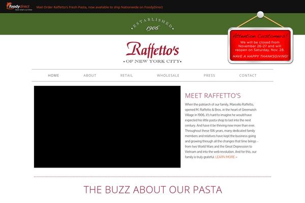 Foodie theme site design template sample