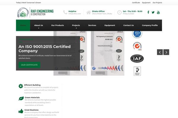 BuildPress theme site design template sample
