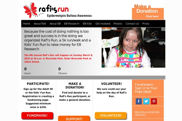 rafisrun.com site used Skeleton