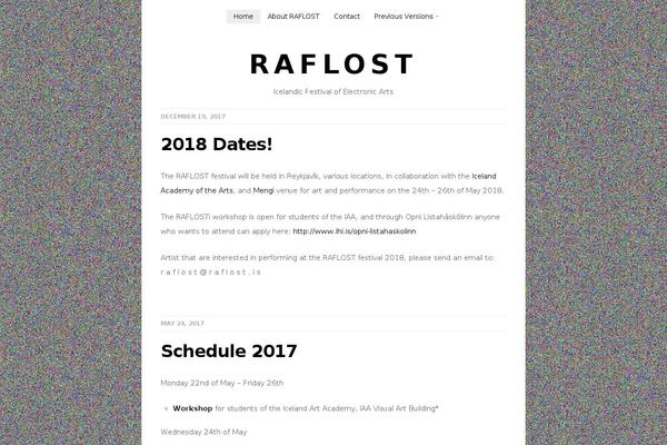 raflost.is site used Bakery-shop