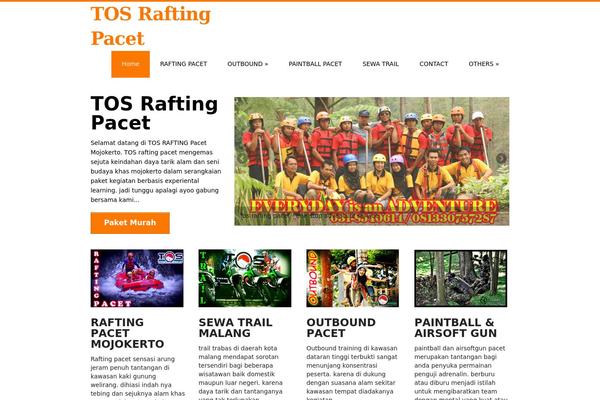 discover theme site design template sample