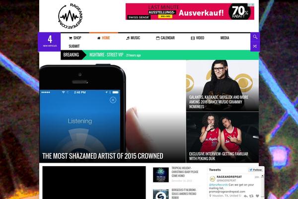NewsCore theme site design template sample