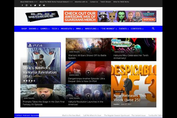 Site using WpStickies plugin