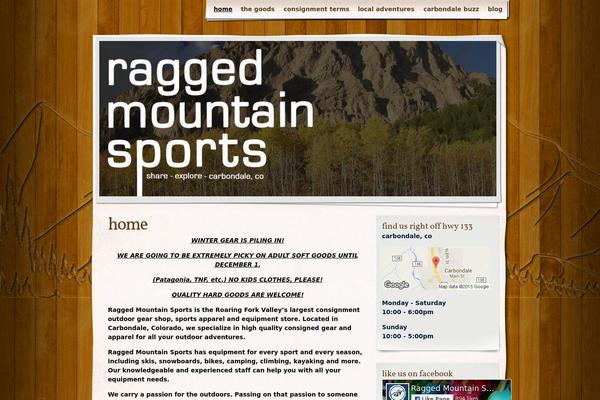 Adventure Journal theme site design template sample
