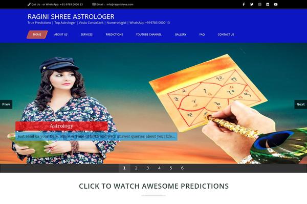 Site using Photo Video Gallery Master plugin