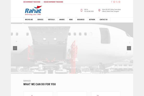 rahatcontinental.com site used Logistic-business
