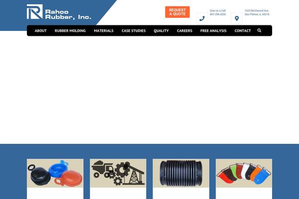 Industrial theme site design template sample