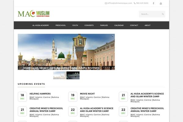Site using Daily-prayer-time-for-mosques plugin