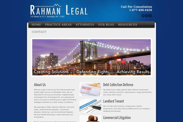 rahmanlegal.com site used Rahman