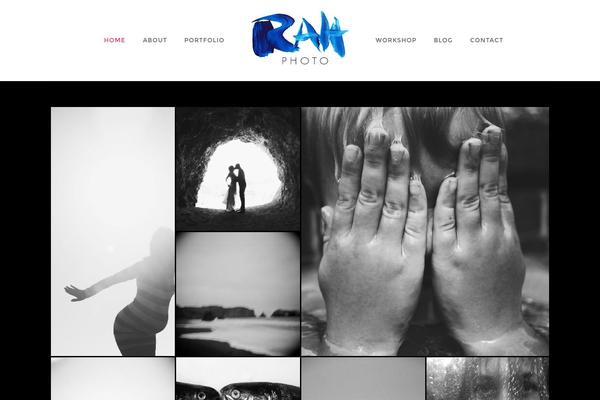 Oshine theme site design template sample